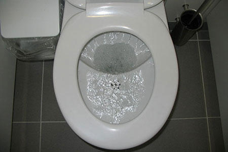 flush
