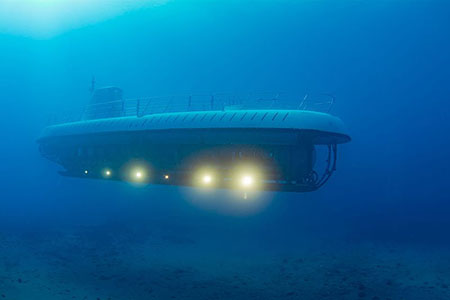 submerge