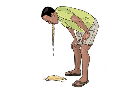 vomit